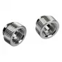 Bitspower Touchaqua Adapter prosty G1/4 cala AG na G1/4 cala IG - 2 szt., srebrny