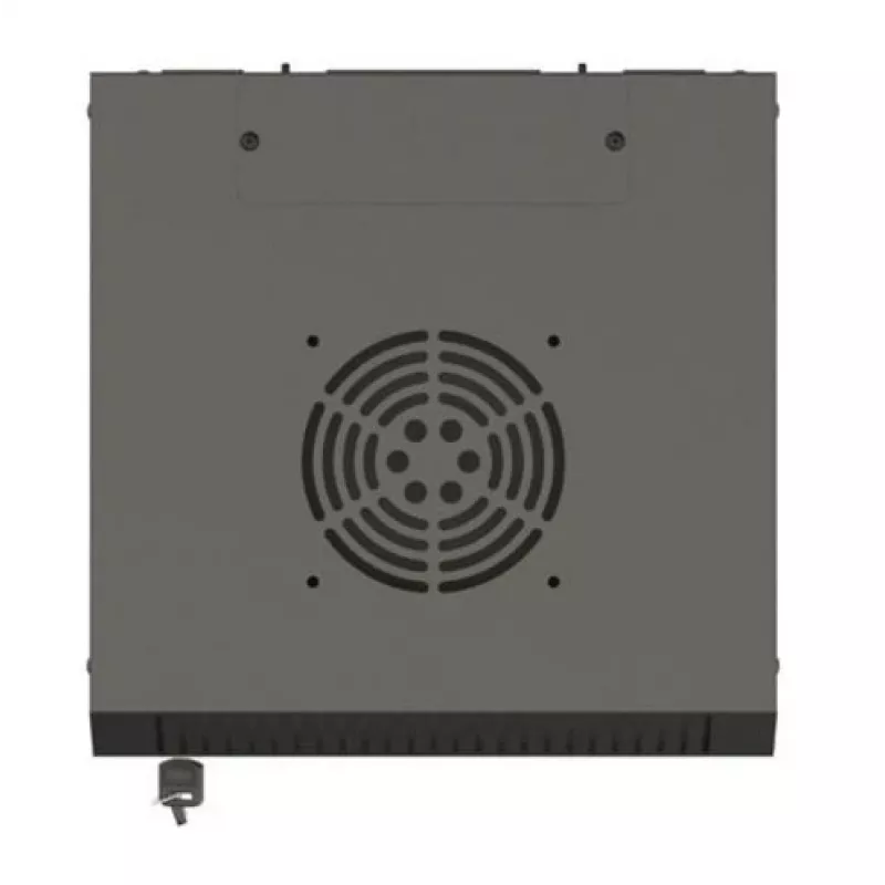 Szafa rack Lanberg WF11-3309-10B 9U Szafa ścienna Czarny