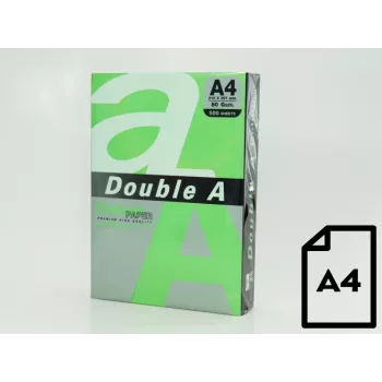 Kolorowy papier Double A, 80 g, A4, 500 arkuszy, Parrot
