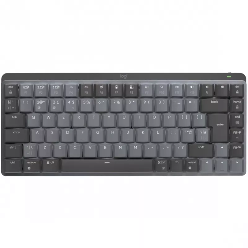 Logitech MX Mechanical Mini Wireless Illuminated Keyboard - Grafit - UK - EMEA (920-010779)