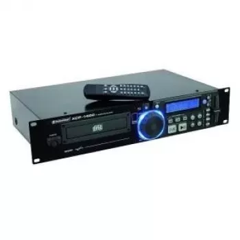 Odtwarzacz CD Omnitronic XCP-1400, do montażu w szafie rack 19 cali, model 11046001