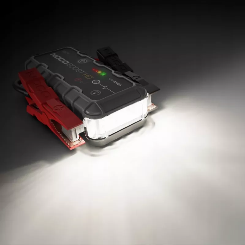 NOCO GB70 Boost 12V 2000A Jump Starter urządzenie rozruchowe z wbudowanym akumulatorem 12V/USB