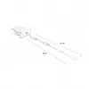 Kabel DeLOCK Easy 45 Moduł USB 2.0 Chowany kabel USB Typ-A na 8 Pin Lightning żeński biały