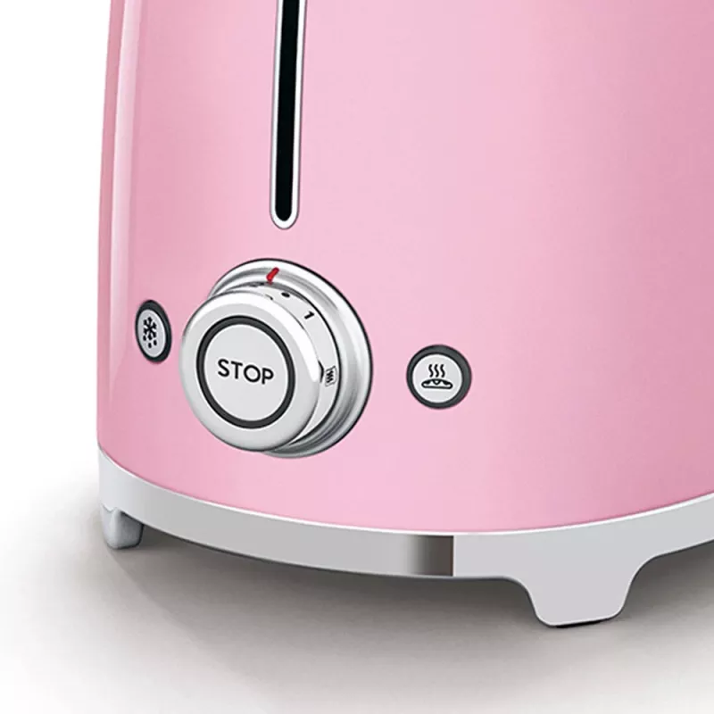 Toster Smeg TSF01PKEU (Różowy)