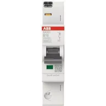 ABB Wyłącznik nadprądowy SX201-B16 Flexline B-char.6kA 16A 1P (2CDS251003R0165)
