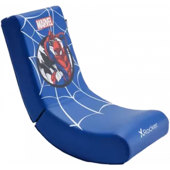 X Rocker Marvel Spider-Man Gaming Bodensessel niebieski