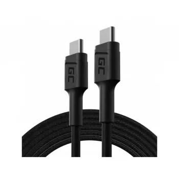 Kabel USB Green Cell KABGC30 USB 2.0 1,2 m USB C Czarny