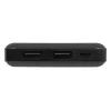 Przenośny powerbank BLOW PB10A 10000mAh bateria polimerowa, 2x wyjścia USB-A, 22,5W łącznie, wejście Micro‑USB, czarny