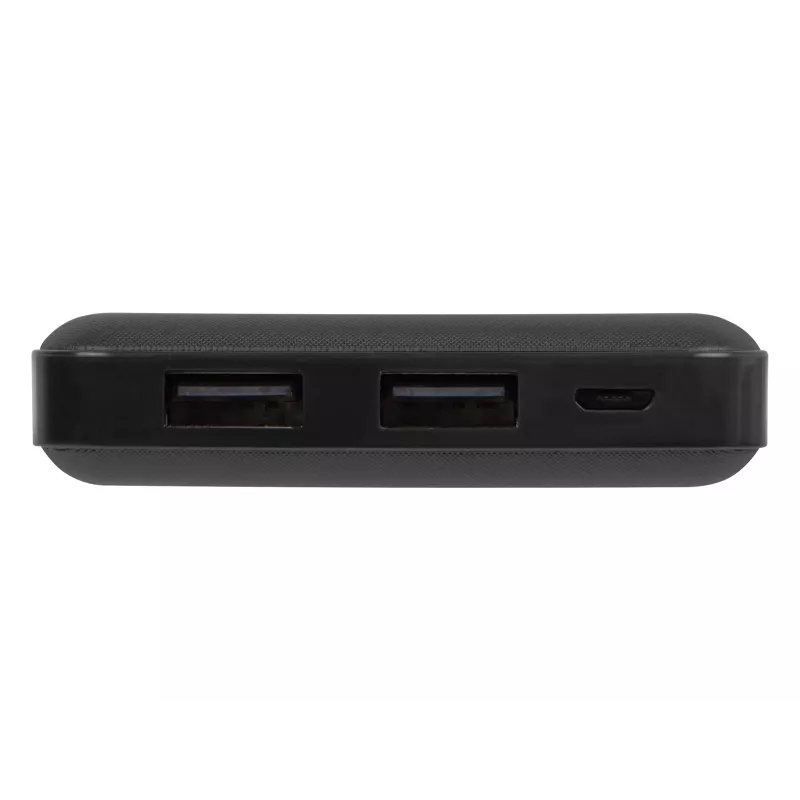 Przenośny powerbank BLOW PB10A 10000mAh bateria polimerowa, 2x wyjścia USB-A, 22,5W łącznie, wejście Micro‑USB, czarny