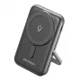 Power bank Vention 10000mAh Magnetic Wireless 20W, 1×USB-C, ładowanie bezprzewodowe, czarny