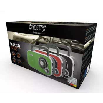 Przenośne radio Camry CR 1140R Czerwone