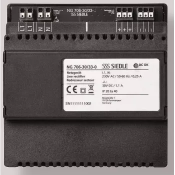 Siedle NG 706-30/33-0 zasilacz czarny (210010267-00)
