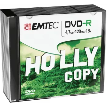 DVD-R Emtec ECOVR471016SL 4.7 GB 16x 10 szt.