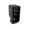 Lexmark - Hohe Ergiebigkeit - Magenta - Original - Tonerpatrone LCCP, LRP - für Lexmark CX725de, CX725dhe, CX725dthe (84C2HM0)