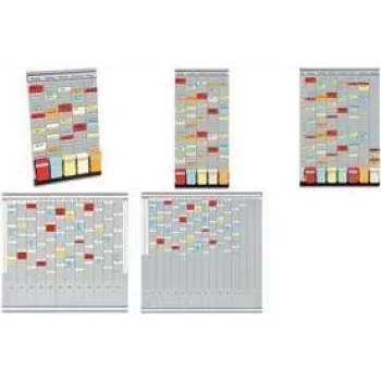 Wall Planner Franken PV-SET2 szary Multilingual