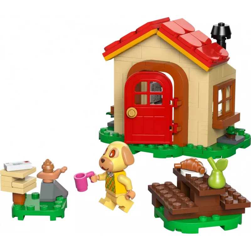 Klocki konstrukcyjne LEGO Animal Crossing Przytulny Domek 77058, 149 elementów, 1 minifigurka, rozmiar 120×90×70 mm