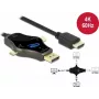 Kabel monitorowy DeLOCK 3 w 1 85974 USB-C DisplayPort mini DisplayPort na HDMI 4K 60 Hz