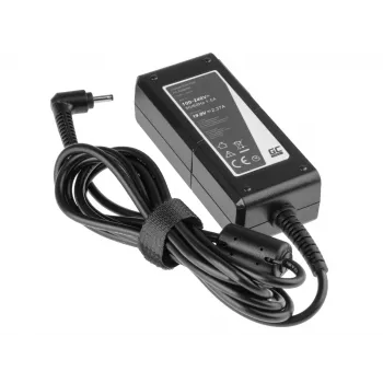 Zasilacz zielony Cell AD61P wewnętrzny 45 W, 19 V 2,37 A, czarny, kabel 1,2 m