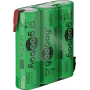 Goobay 3x AA (Mignon) - 2100 mAh, zielony - znacznik lutowniczy (Z), akumulator niklowo-wodorkowy (NiMH), 3,6 V (55652)