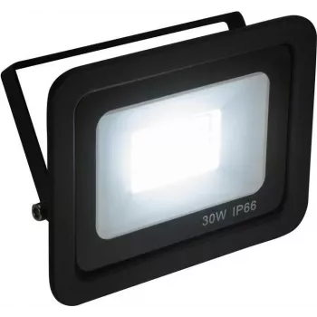 Naświetlacz EUROLITE FL-30 SMD CW 30W IP65 — LED zewnętrzny naświetlacz roboczy/budowlany, chłodnobiały