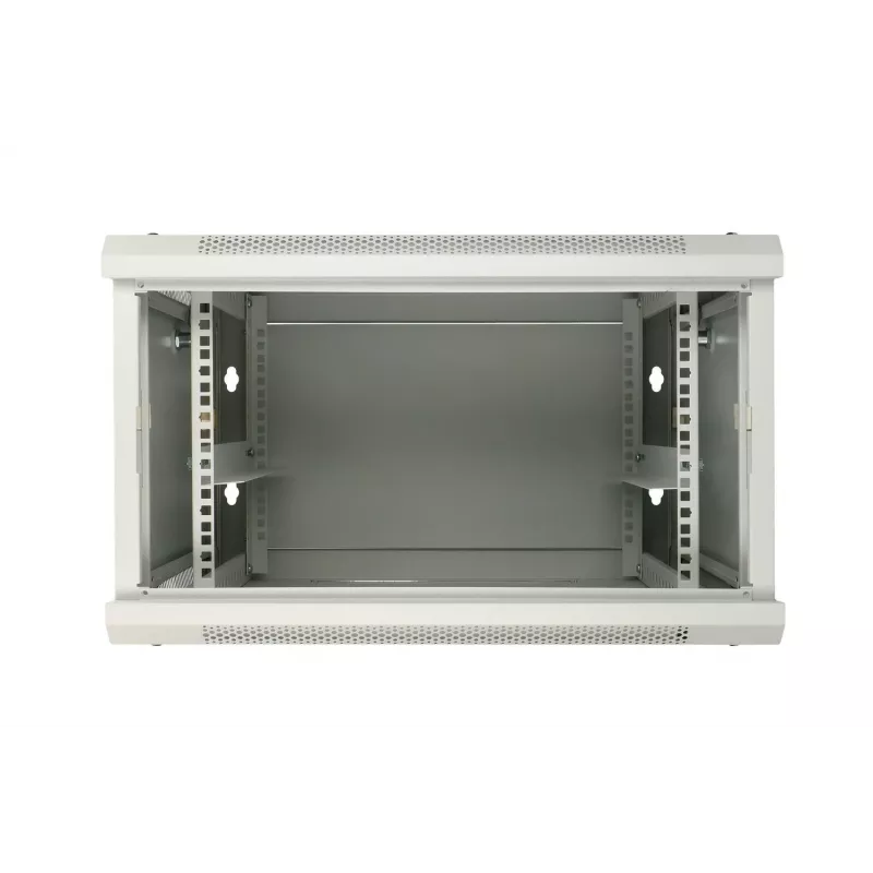 Extralink Szafa rackowa 6U 600x450 ASP szara do montażu na ścianie, metalowe drzwi