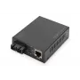 Digitus Gigabit PoE media converter, RJ45 / SC, MM, PSE