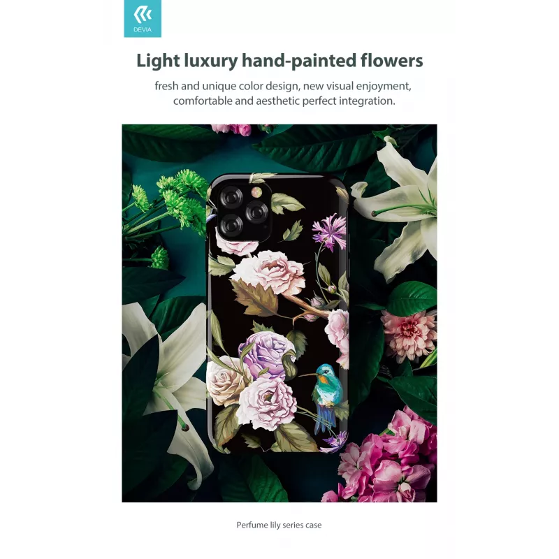 Etui ochronne Devia do iPhone 11 Pro Max, żółte