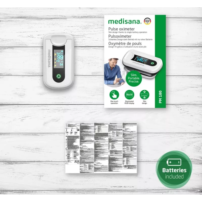 Medisana PM 180 pulsoksymetr