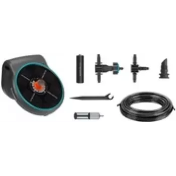System nawadniania GARDENA AquaBloom Set Solar Watering Control 13300-32 z kontrolerem zasilanym energią słoneczną do nawadniania ogrodu