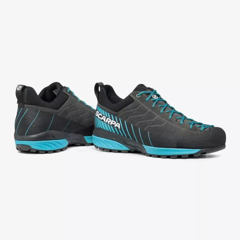 Scarpa Mescalito GTX Buty - Shark/Azure 41.5