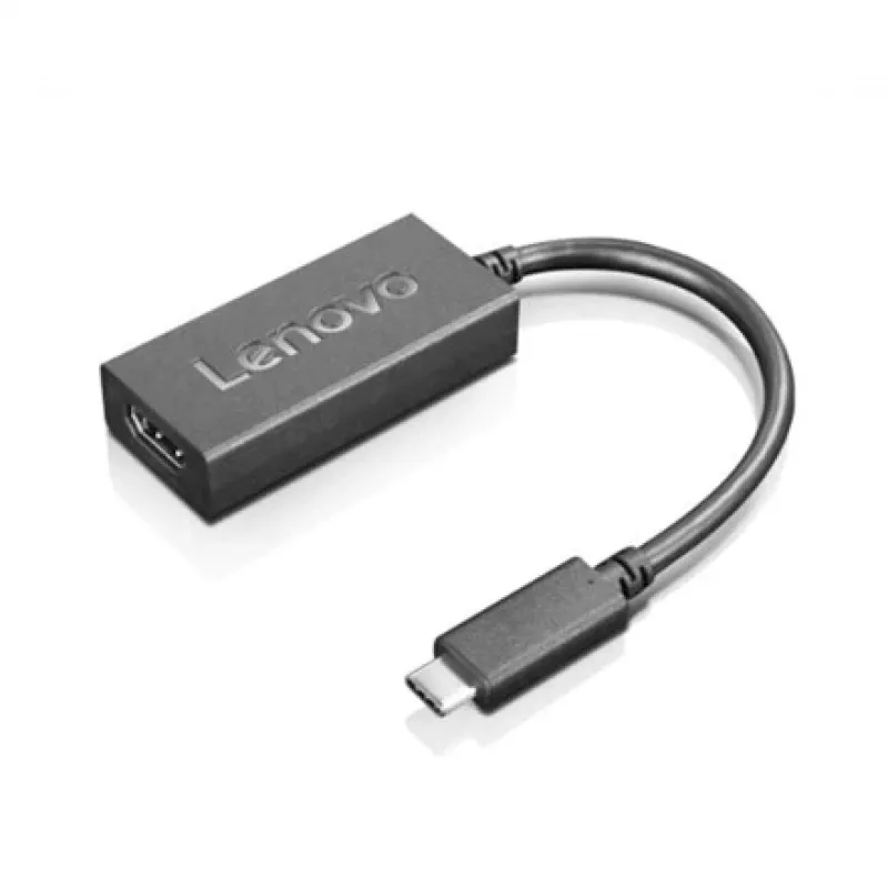 Przejściówka graficzna Lenovo USB-C na HDMI 2.0b USB Czarna