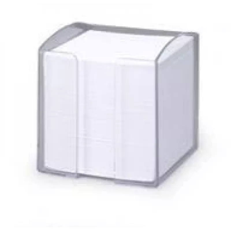 Kwadratowy przezroczysty blok Durable TREND 105x100x100 mm