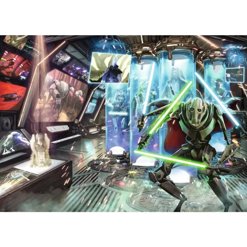 Puzzle Star Wars Villainous: Generał Grievous (1000 elementów)