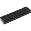 Stacjonarny hub USB 3.1 Gen 1 SILVERSTONE SST-UC03B-PRO — 7 portów USB
