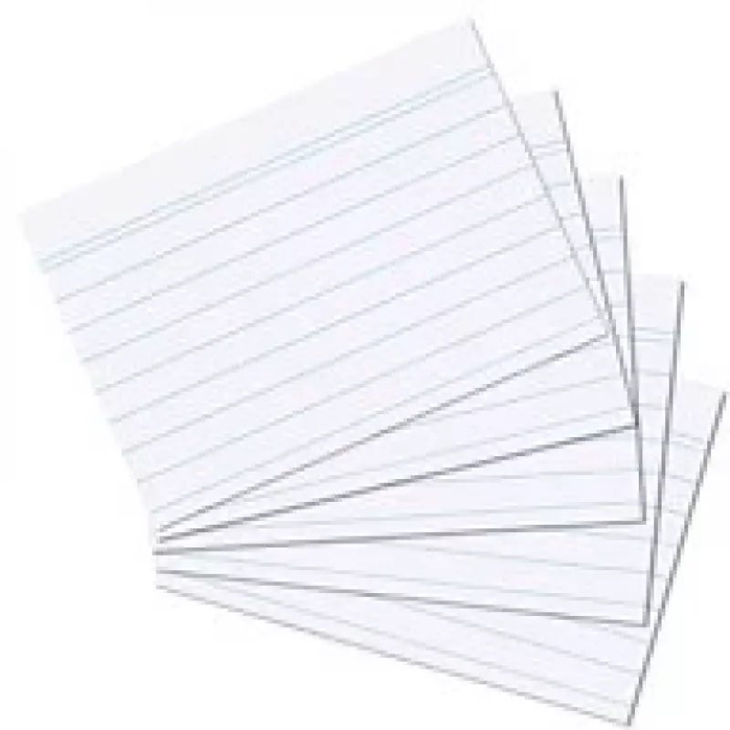 Kartoteka Herlitz 1150507 biała 100 szt.