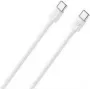 Kabel USB RealPower 404306 USB 2.0 1 m USB C biały