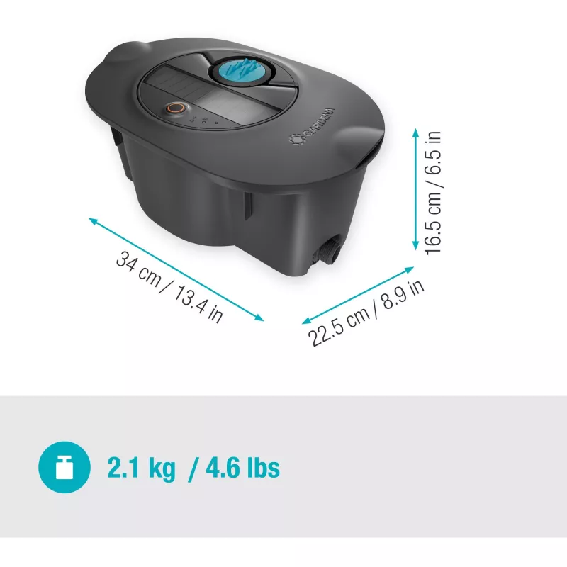 Gardena AquaPrecise Circular zraszacz wodny Czarny Zielony 1 szt.