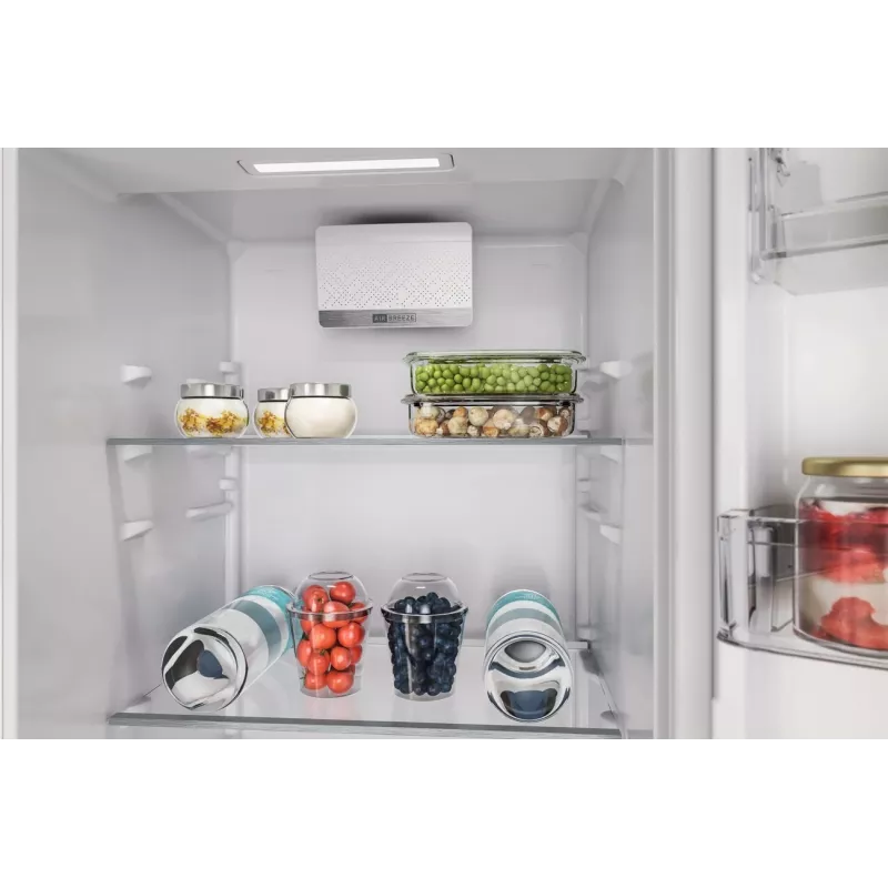 Lodówka Whirlpool | WHSD18A013D1 | Klasa efektywności energetycznej E | Do zabudowy | Larder | Wysokość 177 cm | Pojemność netto chłodziarki 306 l | Wyświetlacz | 30 dB | Stal nierdzewna