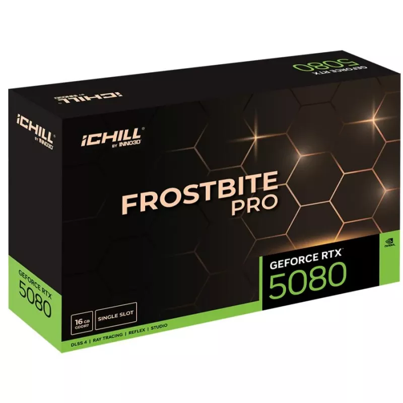 Karta graficzna INNO3D iChill GeForce RTX 5080 Frostbite Pro 16GB GDDR7