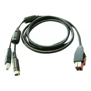 HP - Poweczerwony USB kabel - dla Engage Thermal Receipt Printer, Engage One, RP9 G1 Retail System (BM477AA)