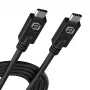 Kabel USB 40 Gb/s Type-C Akasa AK-CBUB67-10BK, 1 m, szybki transfer danych