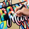 Zestaw markerów Staedtler Lumocolor 6 kolorów pastelowych — tusz akrylowy, zestaw 6 odcieni pastelowych