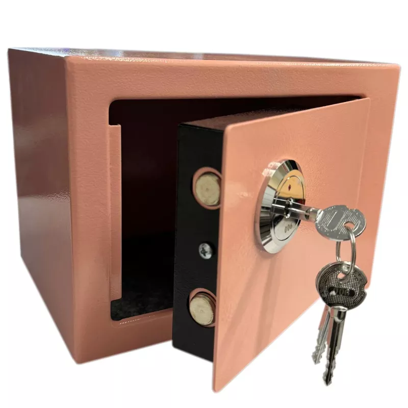 Extralink Home | Home Safe | biuro, skrytka na klucze, sejf, różowy, S-404