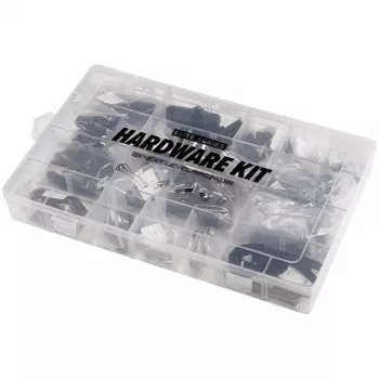 Zestaw sprzętowy Racing Hardware Kit Next Level Racing NLR-E027 kompatybilny z różnymi konfiguracjami wyścigowymi