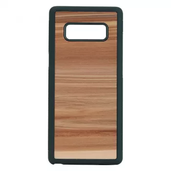 Etui na smartfon man and wood dla Galaxy Note 8 — cappuccino Czarny ochronne