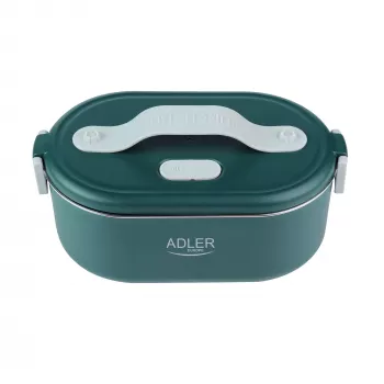 Adler | Podgrzewany pojemnik na żywność | AD 4505g | Pojemność 0,8 L | Materiał Stal nierdzewna/Tworzywo sztuczne | Zielony