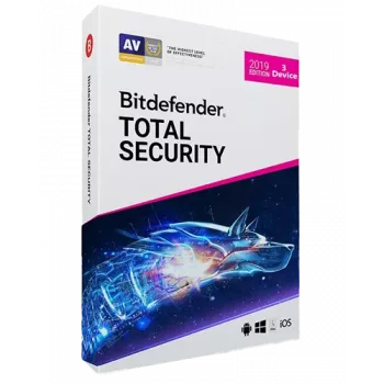 Bitdefender Total Security | 3 PC | 1 Rok | Tylko UE