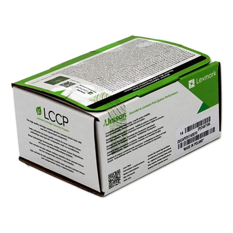 Lexmark 24B7184 kaseta z tonerem 1 szt. Oryginalny żółty