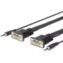 Vivolink PROVGAMCS4.6 adapter kablowya wideo 4,6 m VGA (D-Sub) + 3,5 mm czarny