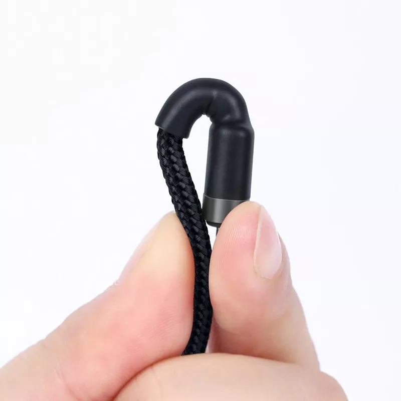 Kabel USB Baseus Cafule 2m USB C Czarny Szary